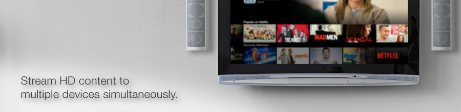 Stream HD and 4k Media