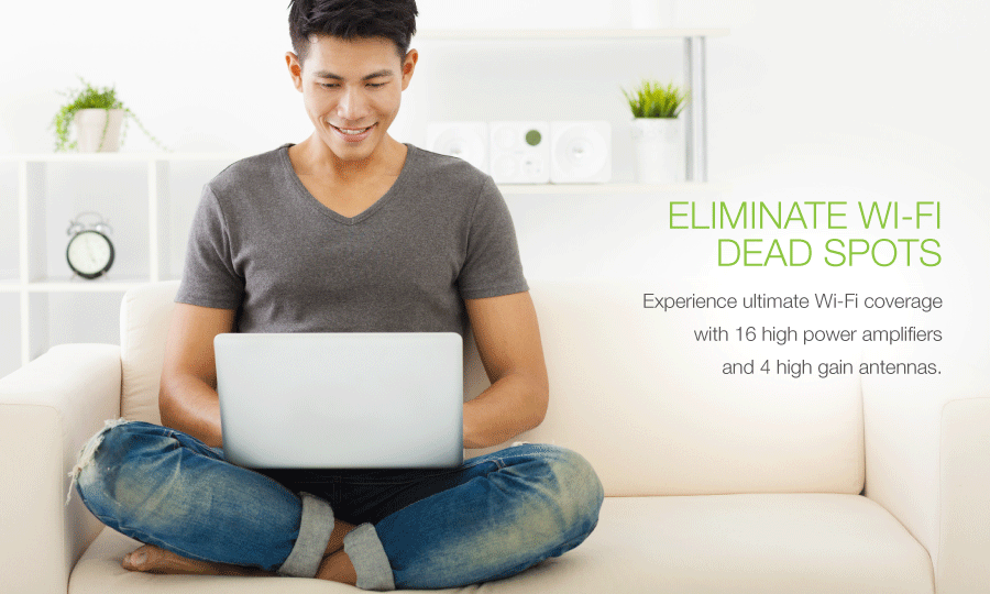 Eliminate Wi-Fi Dead Spots